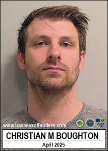 Christian Matthew Boughton a registered Sex Offender of Iowa