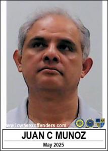 Juan Carlos Munoz a registered Sex Offender of Iowa