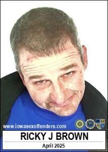 Ricky Joe Brown a registered Sex Offender of Iowa