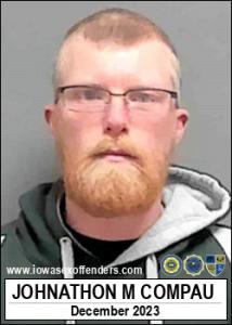 Johnathon Michael Compau a registered  of Iowa