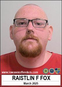 Raistlin Flar Fox a registered Sex Offender of Iowa