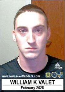 William Kaden Valet a registered Sex Offender of Iowa