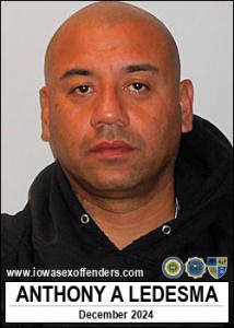 Anthony Andrew Ledesma a registered Sex Offender of Iowa
