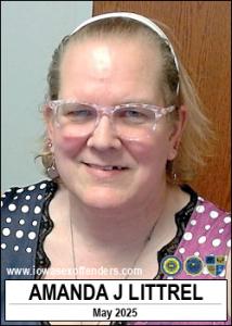 Amanda Jayne Littrel a registered Sex Offender of Iowa