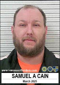 Samuel Allen Cain a registered Sex Offender of Iowa