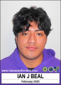 Ian Javier Beal a registered Sex Offender of Iowa