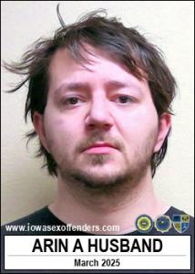 Arin Alan Ray Husband a registered Sex Offender of Iowa
