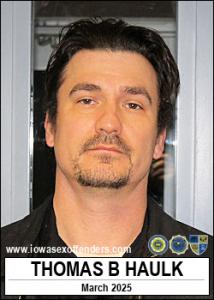 Thomas Brady Haulk a registered  of Iowa