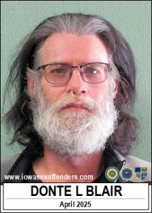 Donte Lamonte Blair a registered Sex Offender of Iowa
