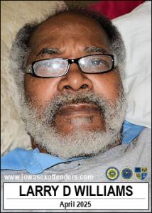 Larry Donnell Williams a registered Sex Offender of Iowa