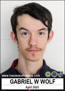 Gabriel William Wolf a registered Sex Offender of Iowa