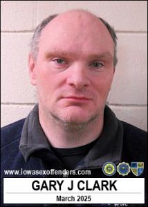 Gary John Clark a registered Sex Offender of Iowa