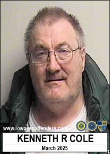 Kenneth Raymond Cole a registered Sex Offender of Iowa