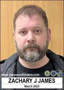 Zachary Jeremiah James a registered Sex Offender of Iowa