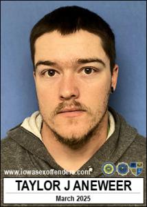 Taylor Joseph Aneweer a registered Sex Offender of Iowa