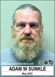 Adam Wesley Sunkle a registered Sex Offender of Iowa