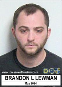 Brandon Lee Lewman a registered Sex Offender of Iowa
