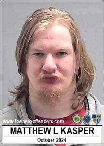 Matthew Lee Kasper a registered Sex Offender of Iowa