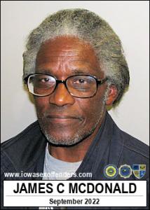 James Charles Mcdonald a registered  of Iowa