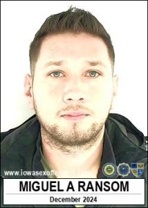 Miguel Angel I Ransom a registered Sex Offender of Iowa