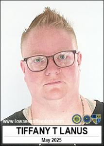 Tiffany Tarae Lanus a registered  of Iowa