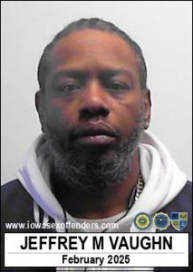 Jeffrey Muhammed Vaughn a registered Sex Offender of Iowa