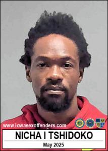 Nicha Ilondo Tshidoko a registered Sex Offender of Iowa