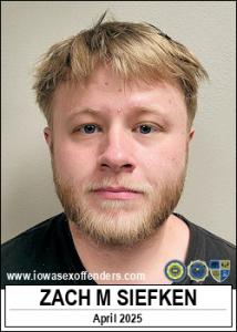 Zach Marshall Siefken a registered Sex Offender of Iowa
