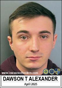 Dawson Tyler Alexander a registered Sex Offender of Iowa