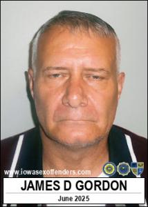 James Donald Gordon a registered Sex Offender of Iowa