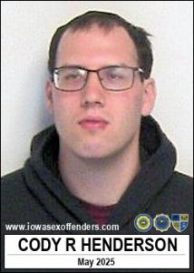 Cody Russell Henderson a registered Sex Offender of Iowa