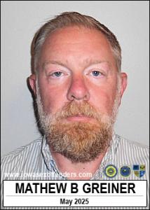 Mathew Bruce Greiner a registered Sex Offender of Iowa