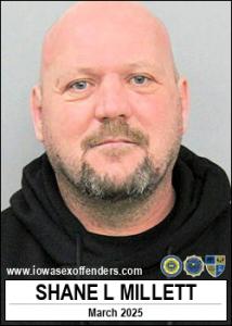 Shane Leland Millett a registered Sex Offender of Iowa