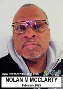 Nolan Maurice Mcclarty a registered Sex Offender of Iowa