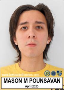 Mason Mian Pounsavan a registered Sex Offender of Iowa