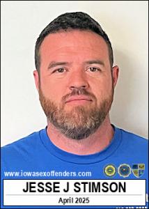 Jesse Josiah Stimson a registered Sex Offender of Iowa