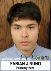 Fabian Jacob Nuno a registered Sex Offender of Iowa