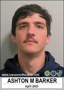 Ashton Michael Barker a registered Sex Offender of Iowa