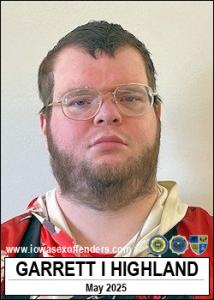 Garrett Ian Highland a registered Sex Offender of Iowa
