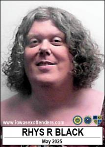 Rhys Ryan Black a registered Sex Offender of Iowa