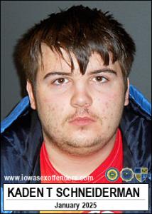Kaden Thomas Schneiderman a registered Sex Offender of Iowa