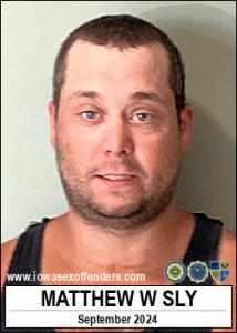 Matthew Wayne Sly a registered  of Iowa