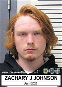 Zachary John Johnson a registered Sex Offender of Iowa