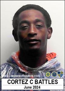 Cortez Carlos Battles a registered Sex Offender of Iowa