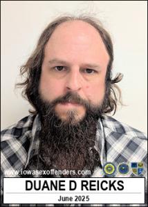 Duane David Reicks a registered  of Iowa
