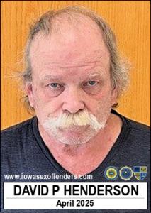 David Paul Henderson a registered Sex Offender of Iowa
