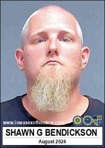 Shawn Greggory Bendickson a registered Sex Offender of Iowa