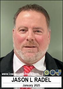 Jason Lee Radel a registered  of Iowa