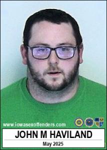 John Michael Haviland a registered Sex Offender of Iowa