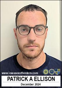 Patrick Allen Ellison a registered  of Iowa